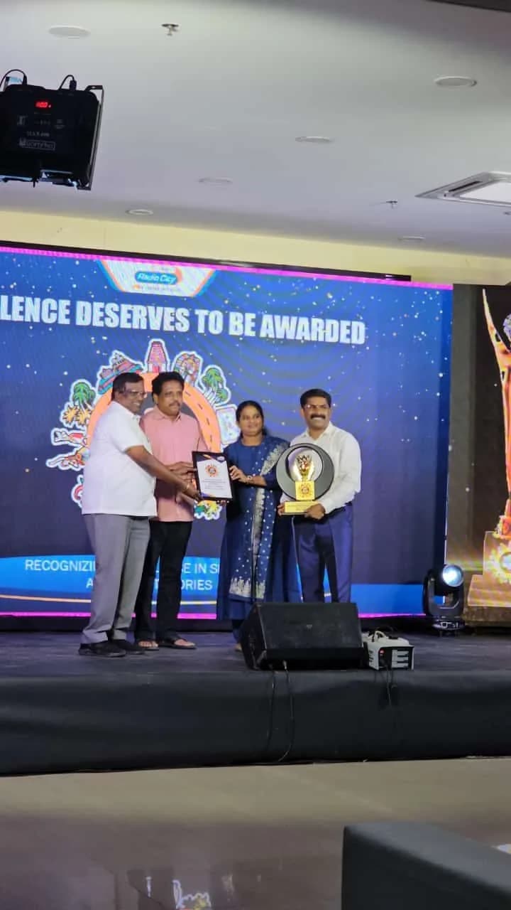 An award received at an industry event