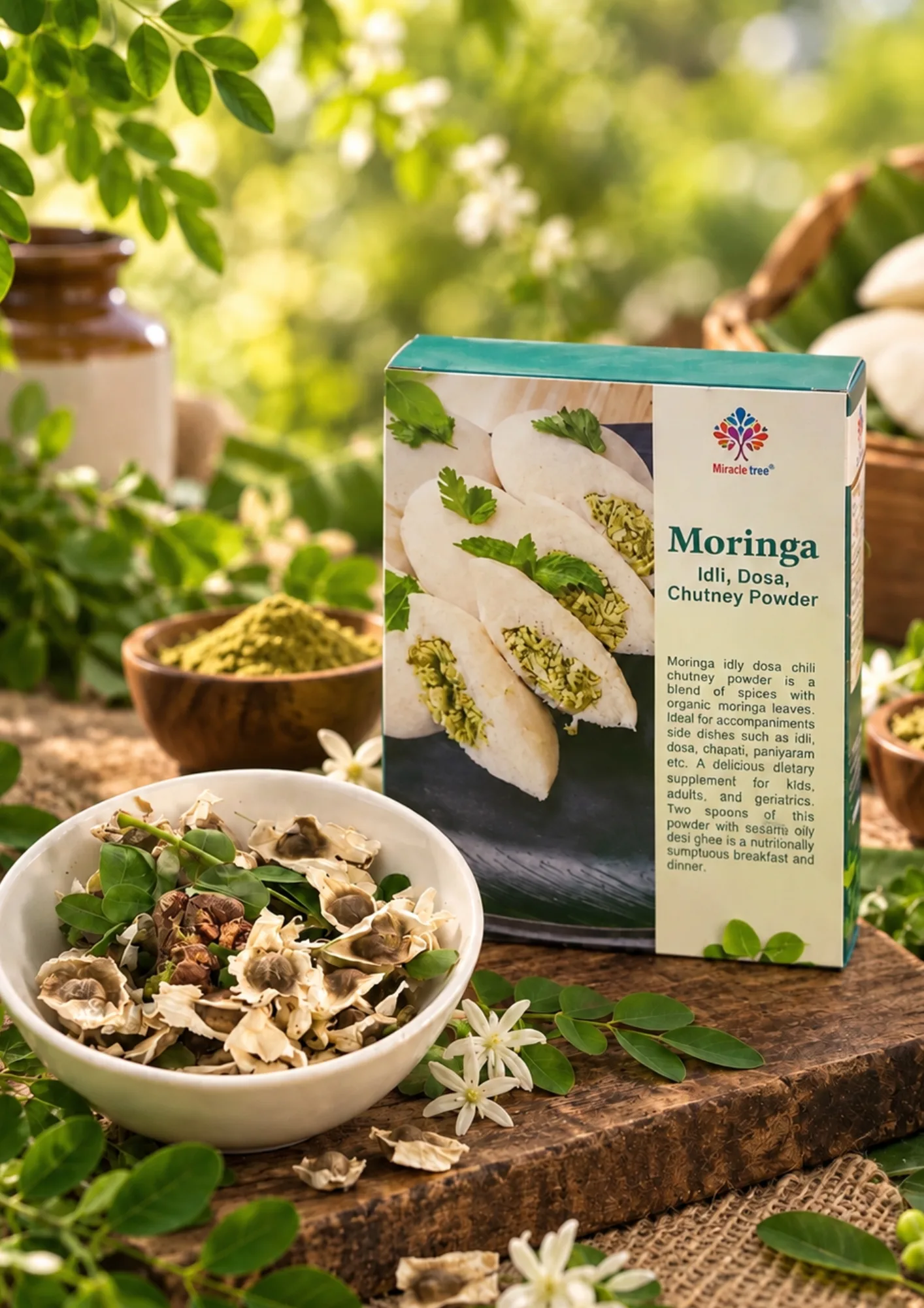 Moringa Idly Chutney Powder